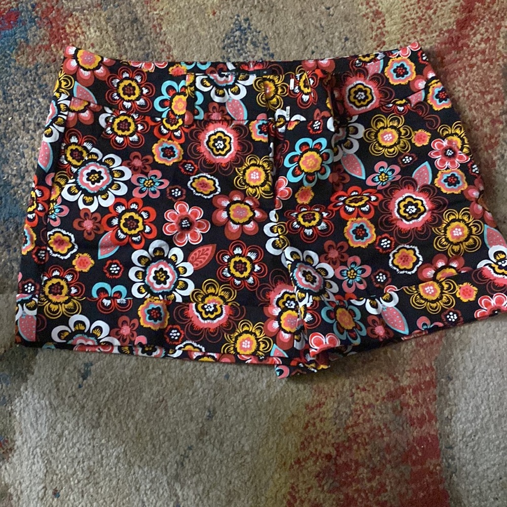 Flower Multicolor Chino Shorts